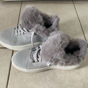 Geox fur lined ankle booties.